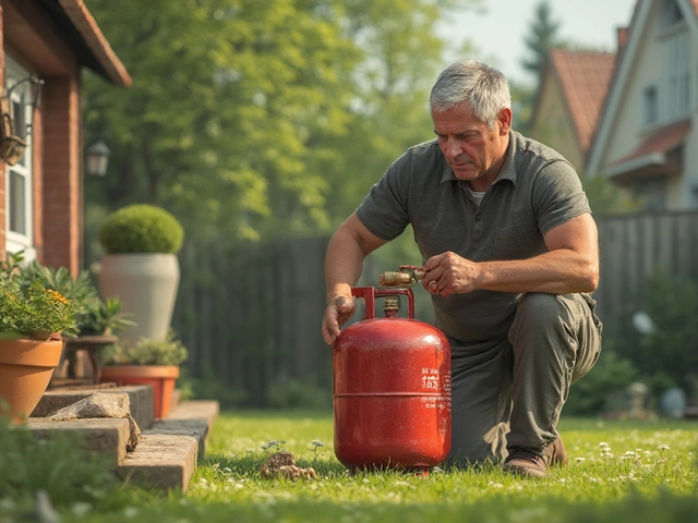 LPG-Flasche seitlich nutzen: Geht das überhaupt?