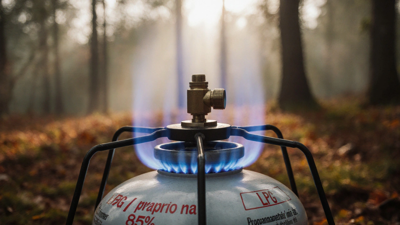 Kann man LPG auf einem Propanofen verwenden?