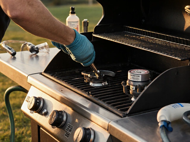 Wie wandelt man einen Gasgrill auf LPG um?