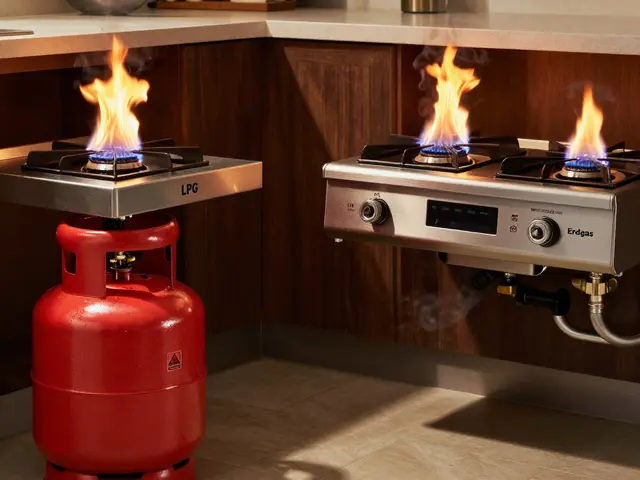 Was ist der Unterschied zwischen LPG- und Erdgaskochfeldern?