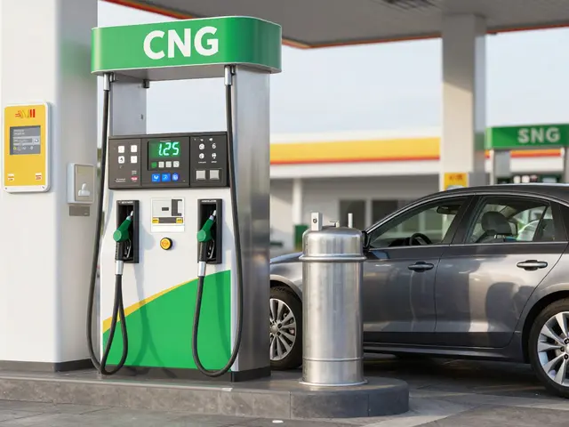 Kann man eine Tankstelle für Erdgas finden? Vergleich von Erdgas und LPG