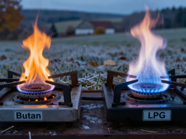 Welches brennt heißer: Butan oder LPG?